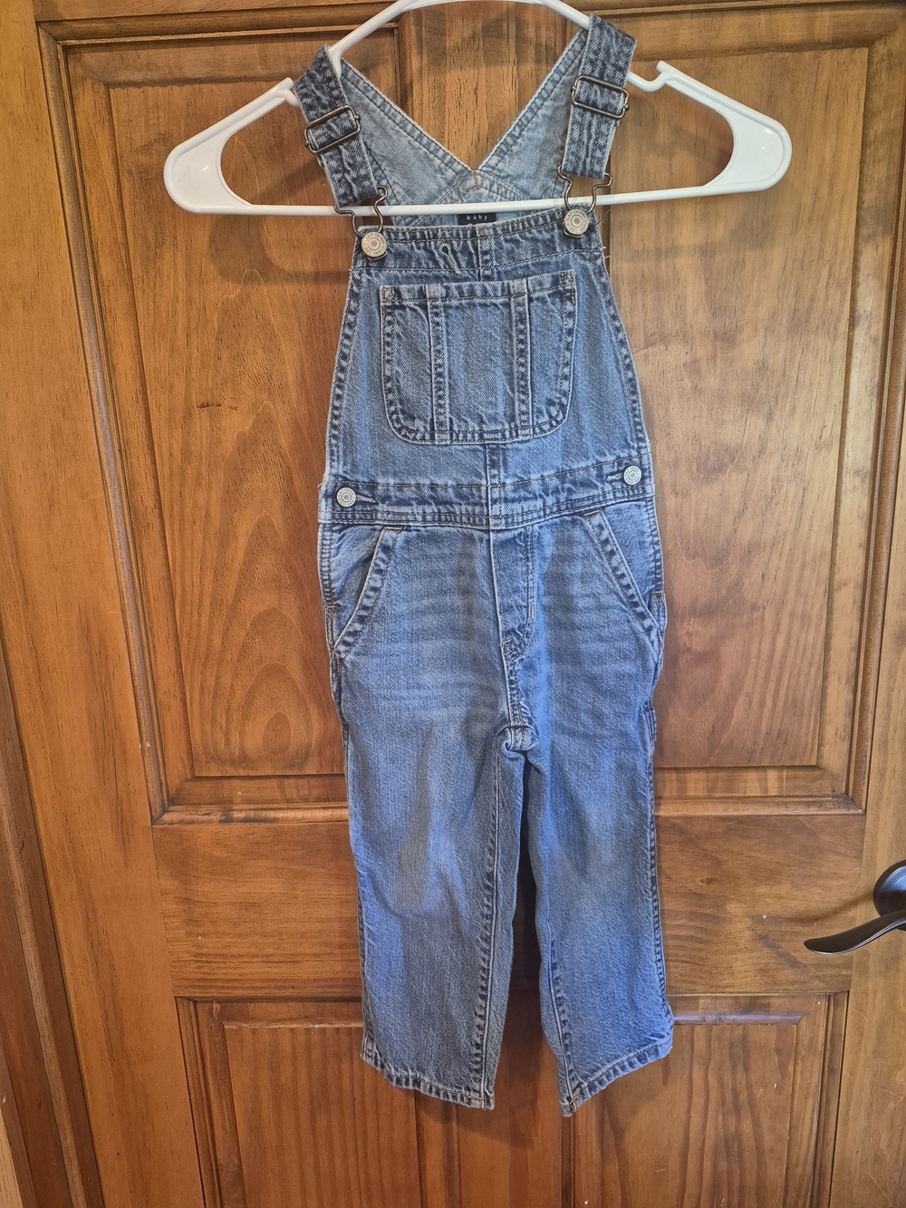 GAP Light Blue Kids Denim Overalls